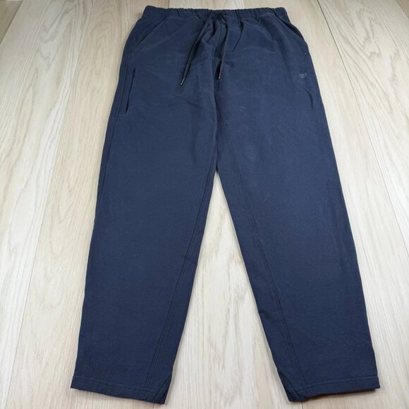 Mack Weldon Mens Blue Drawstring Waist Flat Front For Daily Wear Pants Size M - Picture 1 of 16